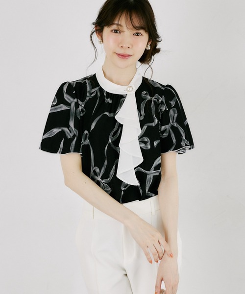 tocco closet（トッコ クローゼット） ブラウス シャツ 半袖 「ZOZO 