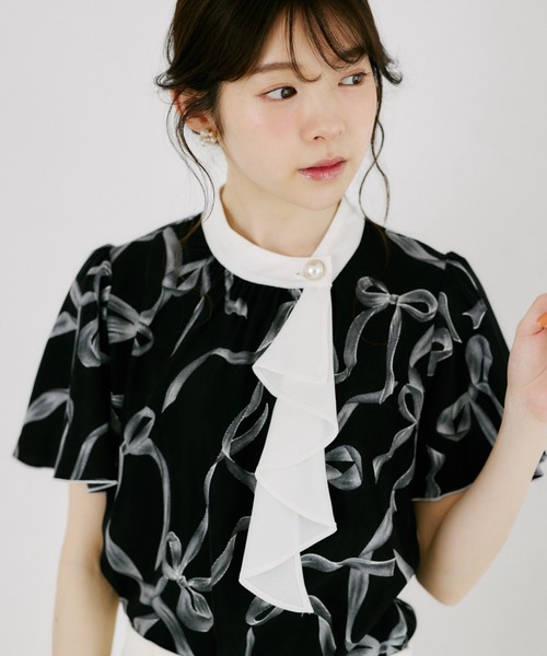 tocco closet（トッコ クローゼット） ブラウス シャツ 半袖 「ZOZO