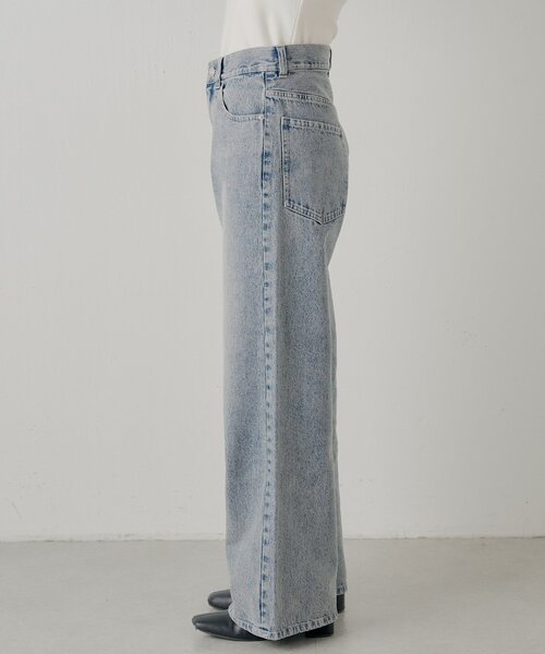 「Chico」 デニムパンツ SMALL ブルー レディース_画像5