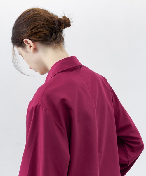 「tageechita」 長袖シャツ M サックスブルー レディース_画像3