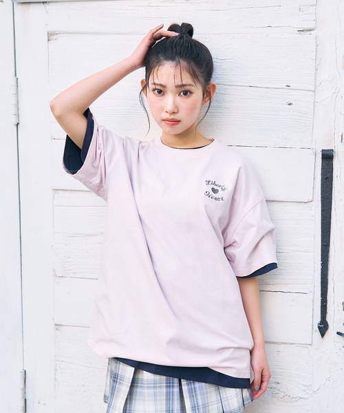 LOVETOXIC tシャツ 「綿100%/GOODPRICE」プックリバックロゴルーズ半T