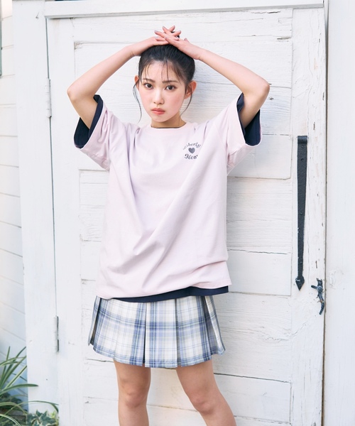 LOVETOXIC tシャツ 「綿100%/GOODPRICE」プックリバックロゴルーズ半T