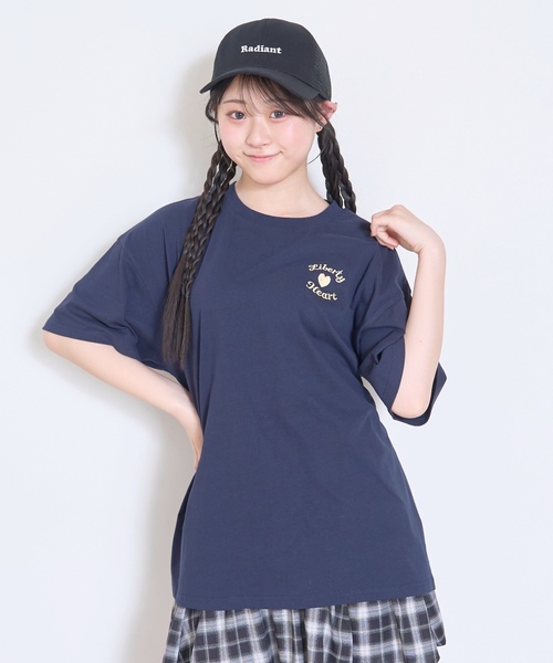 LOVETOXIC tシャツ 「綿100%/GOODPRICE」プックリバックロゴルーズ半T