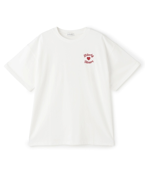 LOVETOXIC tシャツ 「綿100%/GOODPRICE」プックリバックロゴルーズ半T