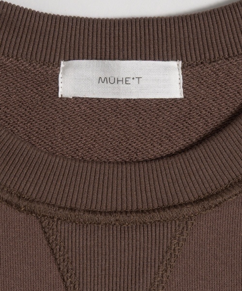 「MUHET」 スウェットカットソー FREE 杢グレー レディース_画像5