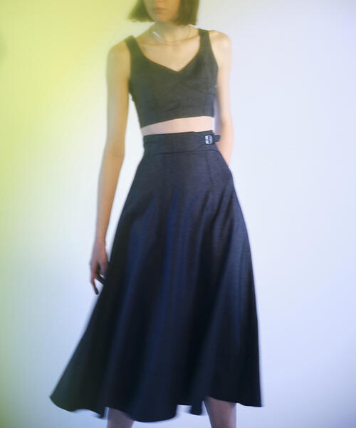 「JILL by JILL STUART」 ロングスカート MEDIUM ホワイト レディース_画像2