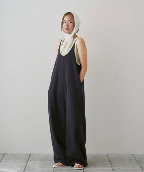 TODAYFUL todayful サロペット オーバーオール Cotton Bi-color