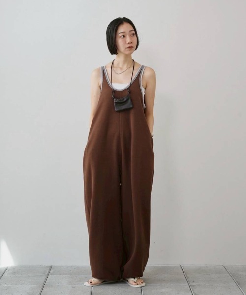 TODAYFUL サロペット オーバーオール Cotton Bi-color Combinaison