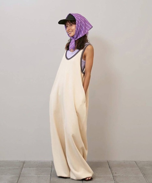 TODAYFUL todayful サロペット オーバーオール Cotton Bi-color