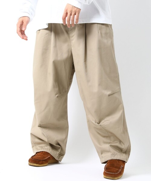 「FREAK'S STORE」 カーゴパンツ LARGE ベージュ メンズ_画像8