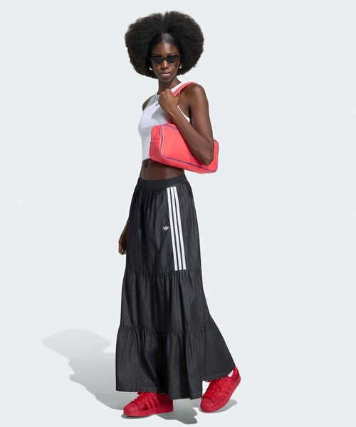 adidas（アディダス） ロング スカート ORI DENIM SKIRT スリー