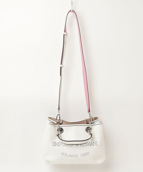 EMPORIO ARMANI 「EMPORIO ARMANI」 2WAYバッグ FREE ホワイト