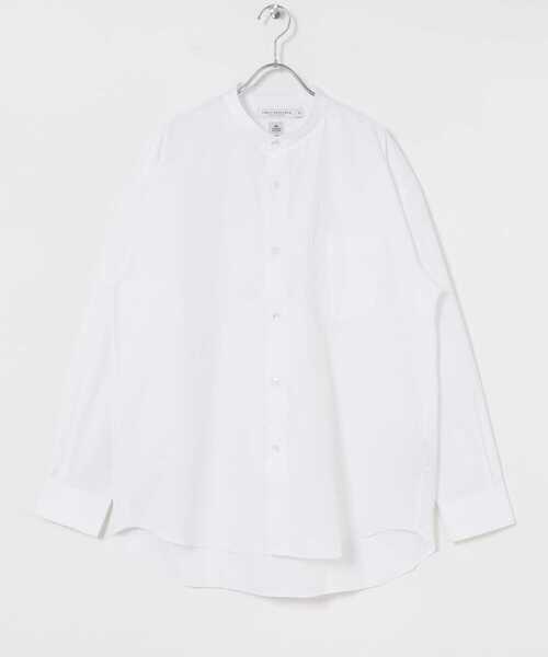「THOMAS MASON」 「URBAN RESEARCH」長袖シャツ LARGE ロイヤルブルー メンズ_画像6
