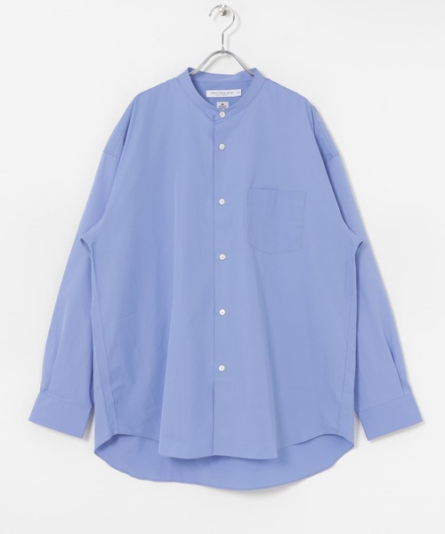「THOMAS MASON」 「URBAN RESEARCH」長袖シャツ LARGE ロイヤルブルー メンズ_画像9