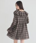 チュニック フリルカラーチュニックの詳細画像4