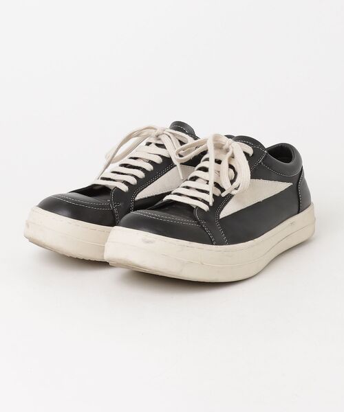 Rick Ownes(リックオウエンス)・ボーガン・サイズ42 Rick Owens（リック・オウエンス） ローカットスニーカー 42 ブラック