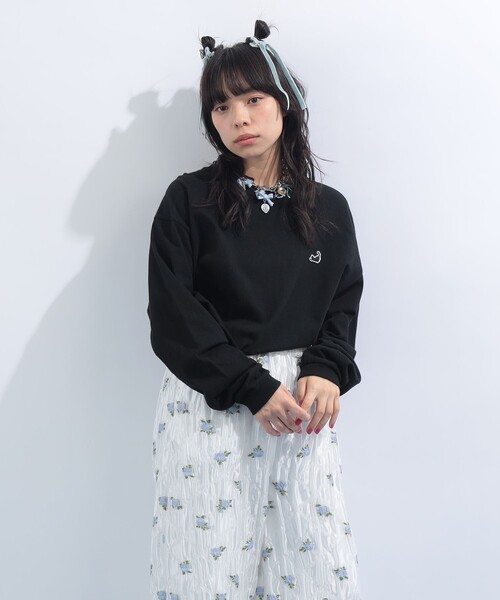 mmts（マミタス） tシャツ 「UNISEX」 ”NO CAT， NO LIFE.” ロングT