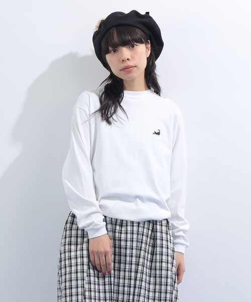 mmts（マミタス） tシャツ 「UNISEX」 ”NO CAT， NO LIFE.” ロングT