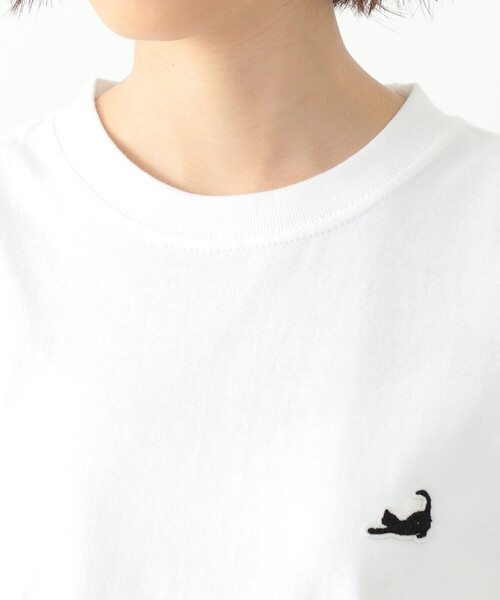 mmts tシャツ 「UNISEX」 ”NO CAT， NO LIFE.” ロングTシャツ