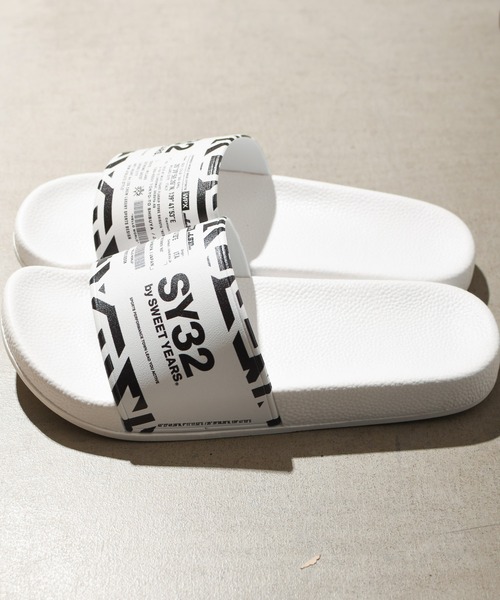 SY32 by SWEET YEARS シャワーサンダルホワイト SY32 by SWEET YEARS サンダル YEARS/ADDRESS SHOWER SANDALS