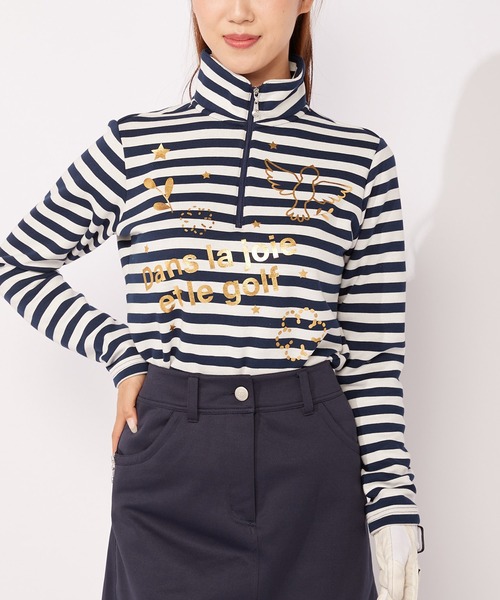 爆買い得価 tシャツ Tシャツ ボーダー ジップハイネック 裏シャギー 長袖シャツ/保温 ZOZOTOWN PayPayモール店 - 通販 - PayPayモール 在庫最新品