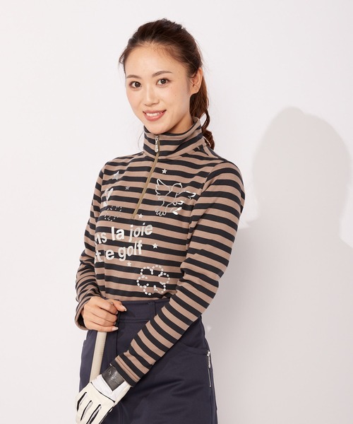爆買い得価 tシャツ Tシャツ ボーダー ジップハイネック 裏シャギー 長袖シャツ/保温 ZOZOTOWN PayPayモール店 - 通販 - PayPayモール 在庫最新品
