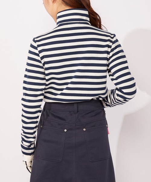 爆買い得価 tシャツ Tシャツ ボーダー ジップハイネック 裏シャギー 長袖シャツ/保温 ZOZOTOWN PayPayモール店 - 通販 - PayPayモール 在庫最新品