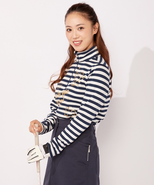 爆買い得価 tシャツ Tシャツ ボーダー ジップハイネック 裏シャギー 長袖シャツ/保温 ZOZOTOWN PayPayモール店 - 通販 - PayPayモール 在庫最新品