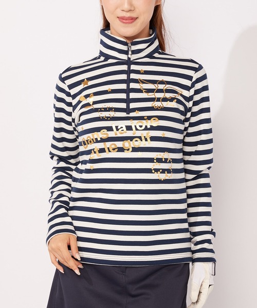 爆買い得価 tシャツ Tシャツ ボーダー ジップハイネック 裏シャギー 長袖シャツ/保温 ZOZOTOWN PayPayモール店 - 通販 - PayPayモール 在庫最新品