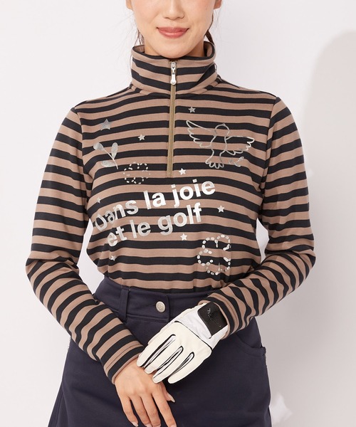 爆買い得価 tシャツ Tシャツ ボーダー ジップハイネック 裏シャギー 長袖シャツ/保温 ZOZOTOWN PayPayモール店 - 通販 - PayPayモール 在庫最新品