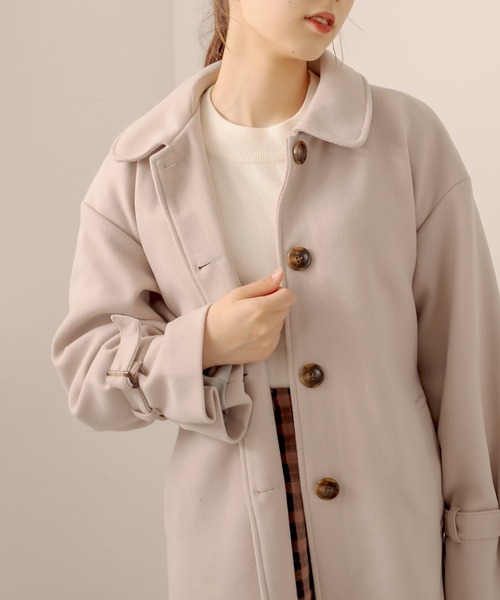 ステンカラーコート ステンカラーリボンベルトコート Polarismedia Rs ステンカラーコート ステンカラーリボンベルトコート Polarismedia Rs