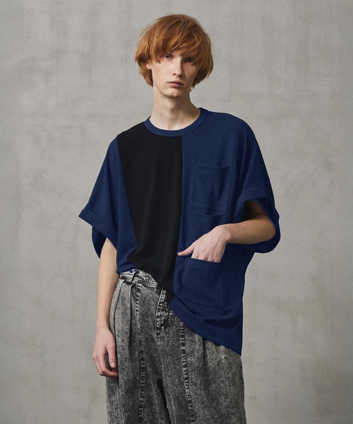 SHAREEF（シャリーフ） tシャツ GEORGETTE JQ DOLMAN S/S T メンズ