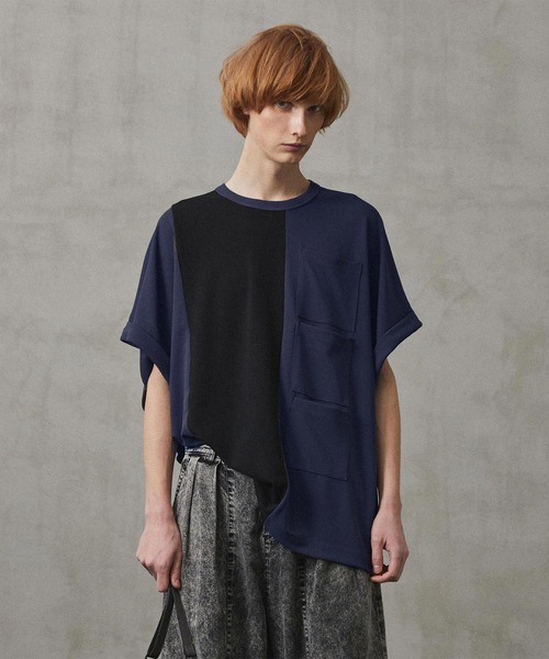 SHAREEF（シャリーフ） tシャツ GEORGETTE JQ DOLMAN S/S T メンズ