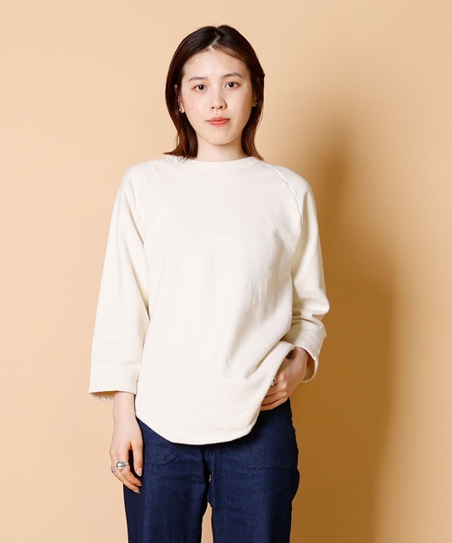 WALLA SPORT トレーナー スウェット 9oz FLEECE 3/4 BASEBALL