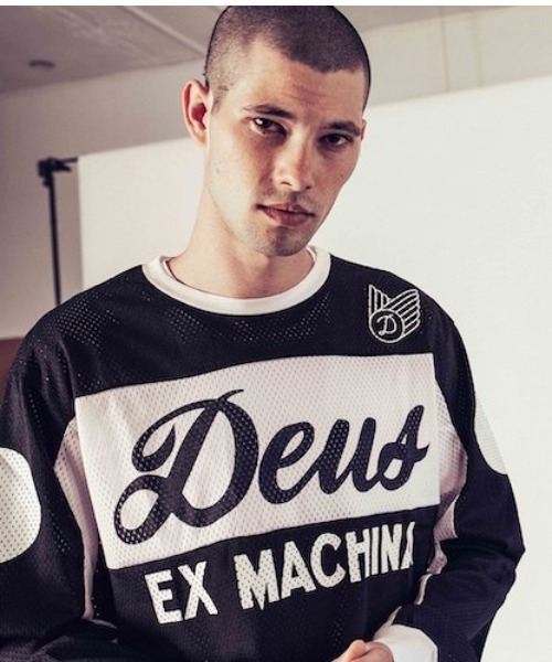 DEUS EX MACHINA ジャージ SABER MOTO JERSEY メンズ : ZOZOTOWN