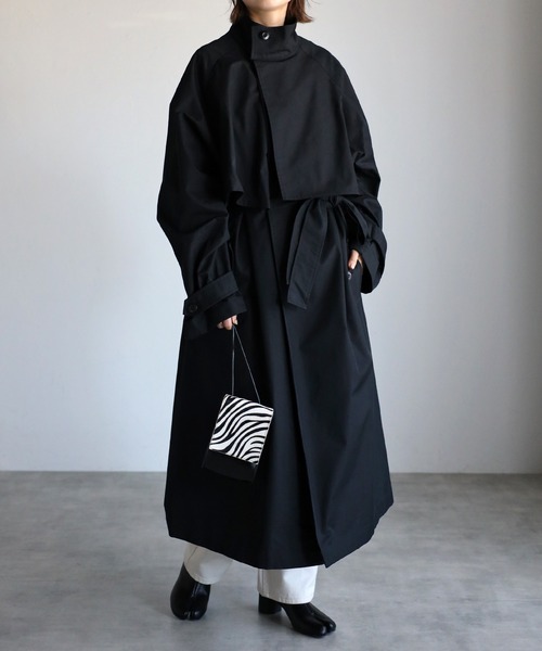 新品　定価10万超　j.press トレンチコート　タマムシ色　ライナー付き J.PRESS BASIC】VENTILE? ギャバジン バルマカーン コート （ステン