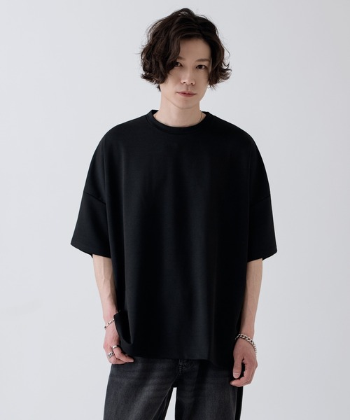 NULL tシャツ 「NULL」ポンチ ドルマンスリーブ 半袖Tシャツ メンズ
