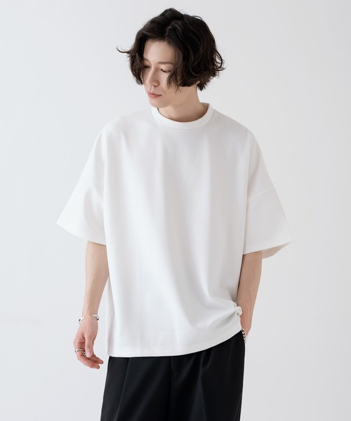 NULL tシャツ 「NULL」ポンチ ドルマンスリーブ 半袖Tシャツ メンズ