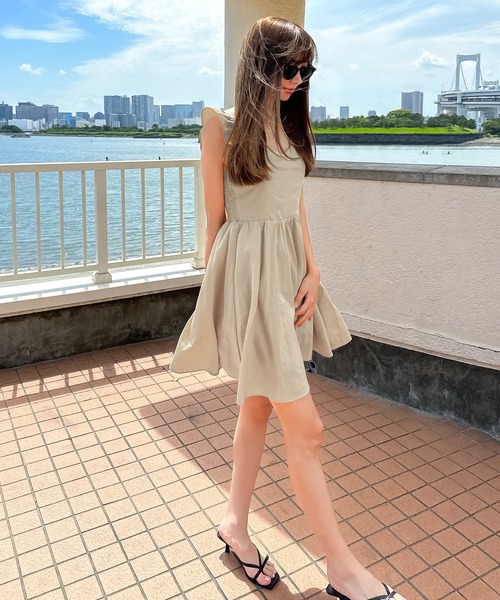 ワンピース QUUU KOBE LETTUCE ワンピース 「 岡部あゆみさんコラボ 」 マルチway