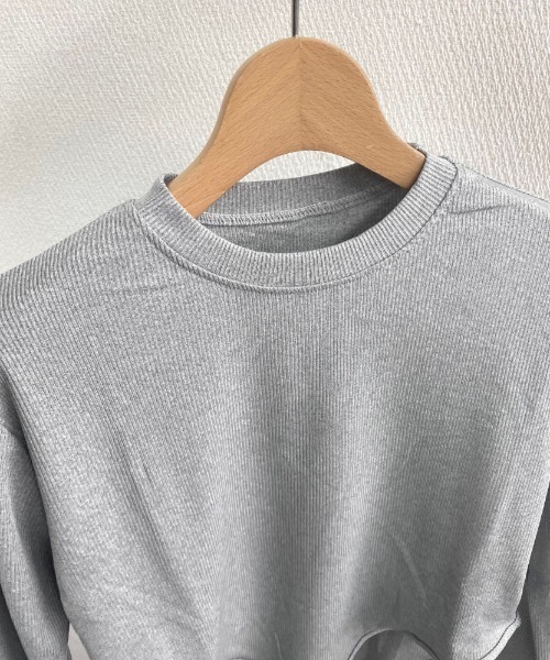 tシャツ ツイードカットトップス レディース ツイード」に該当するTシャツ/カットソーファッション通販