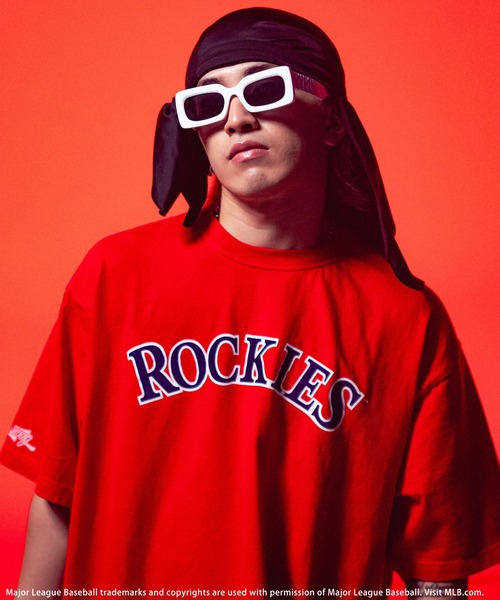 BACK TO THE FIELD tシャツ 「MLB」Dr.SWAGコラボフロッキー