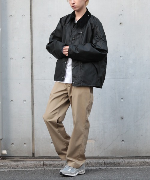コート ジャケット 「Barbour」barbour os transport wax / MWX1678 メンズの画像