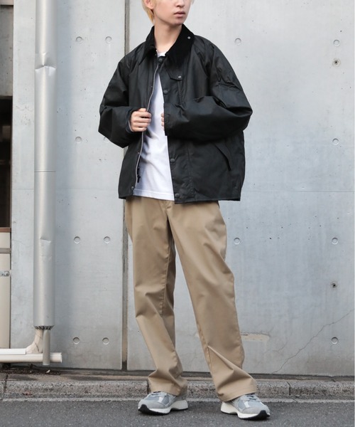 コート ジャケット 「Barbour」barbour os transport wax / MWX1678 メンズの画像