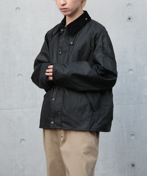 コート ジャケット 「Barbour」barbour os transport wax / MWX1678 メンズの画像