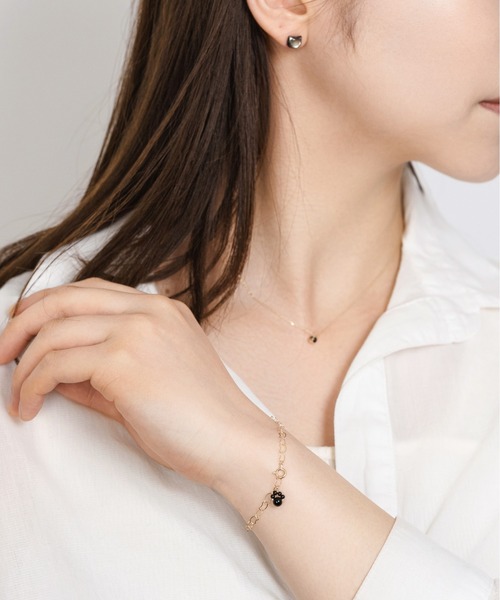 ブレスレット K10 キャット ブレスレット レディース メンズの画像