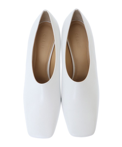 CLANE（クラネ） パンプス WEDGE SOLE SQUARE PUMPS : ZOZOTOWN Yahoo