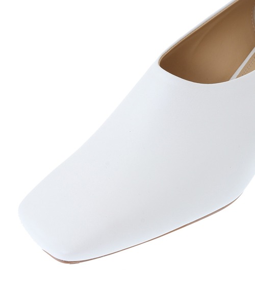 CLANE（クラネ） パンプス WEDGE SOLE SQUARE PUMPS : ZOZOTOWN Yahoo