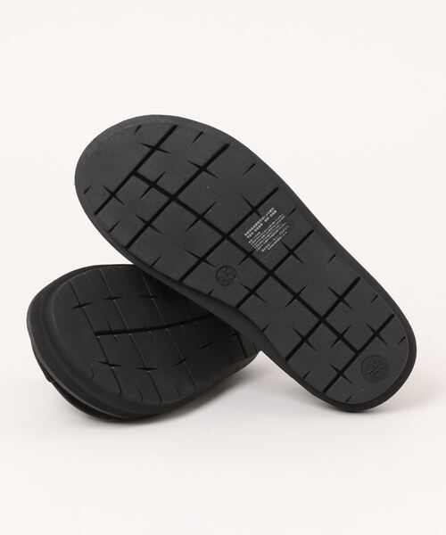 新品 今季 試着程度 bussola ブソラ 軽量ソール グルカサンダル 黒 Bussola サンダル 「bussola」軽量ソールグルカサンダル(945708