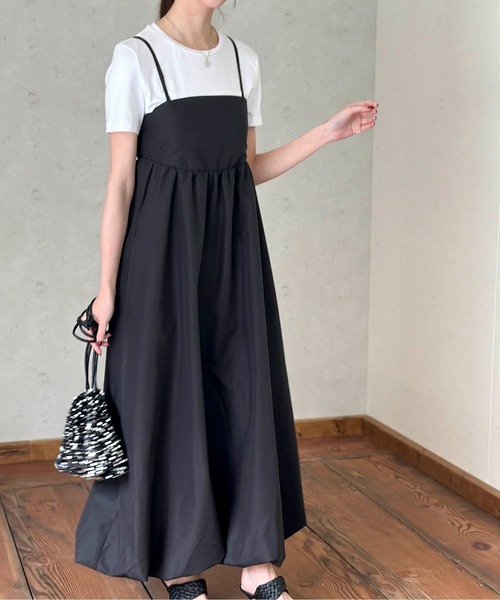Apart by 新品・未使用タグ付き バルーンキャミワンピース Per sist ence（パーシエンス） ワンピース 夏 ブロードバルーンキャミ