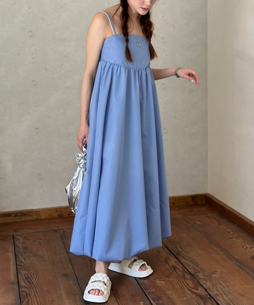 Per sist ence ワンピース ブロードバルーンキャミワンピース
